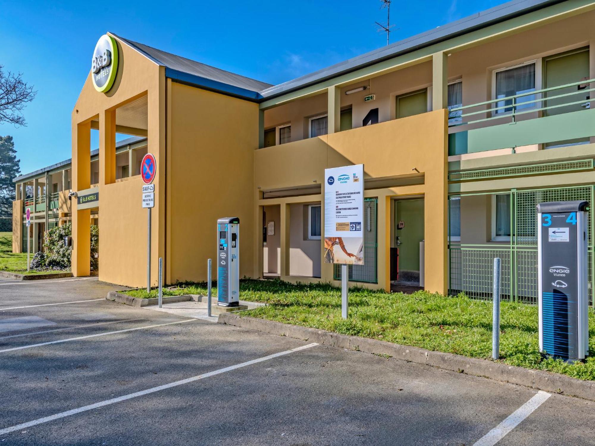 B&B HOTEL Brest Kergaradec Aéroport Gouesnou Exterior foto